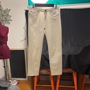 Women’s White Kut from the Kloth Jeans Worn Once